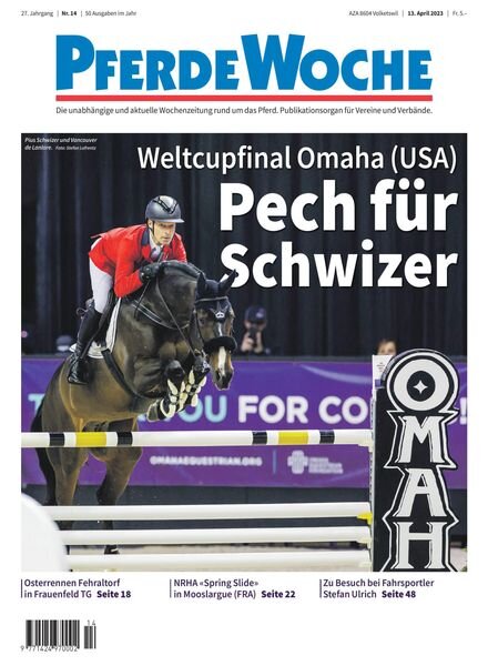 PferdeWoche – 13 April 2023 Cover
