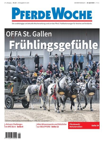 PferdeWoche – 26 April 2023 Cover