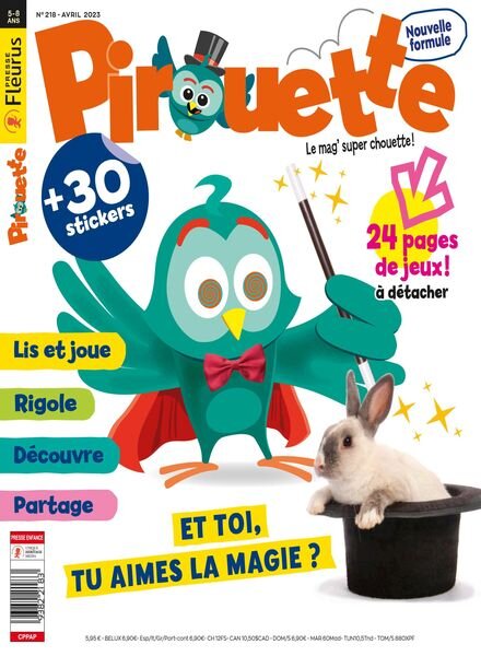 Pirouette – 01 mars 2023 Cover