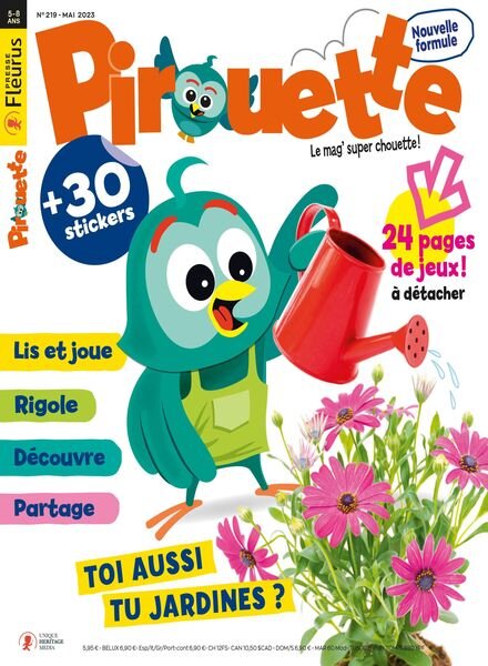 Pirouette – avril 2023 Cover