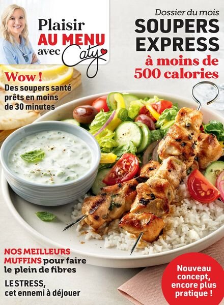 Plaisir au menu avec Caty – Avril-Juin 2023 Cover