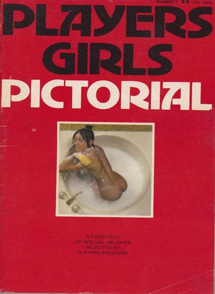 Players Girls Pictorial – Vol 01 N 01 1976 Cover