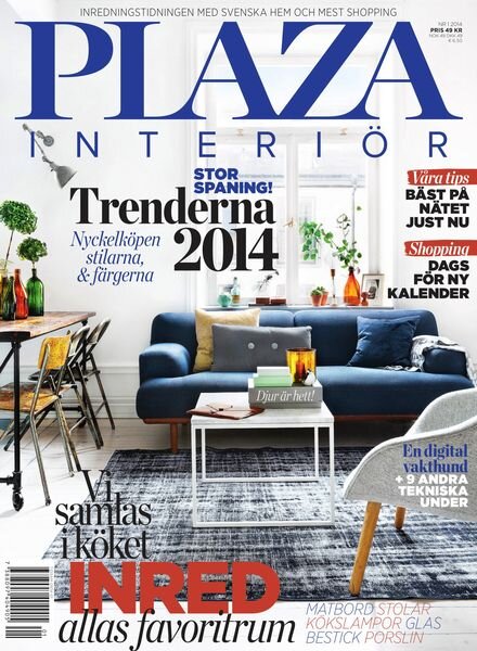 Plaza Interior – december 2013 Cover