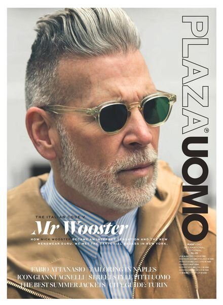 Plaza Uomo US & International Inga nya utgavor – June 2015 Cover