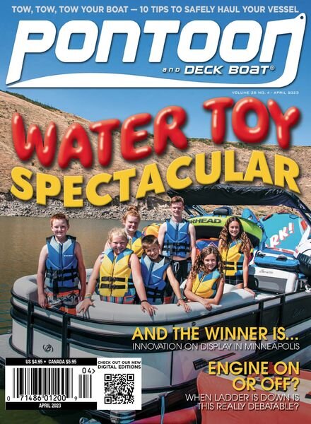 Pontoon & Deck Boat – April 2023 Cover