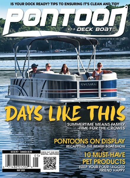 Pontoon & Deck Boat – May 2023 Cover