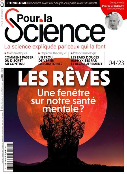 Pour la Science – Avril 2023 Cover
