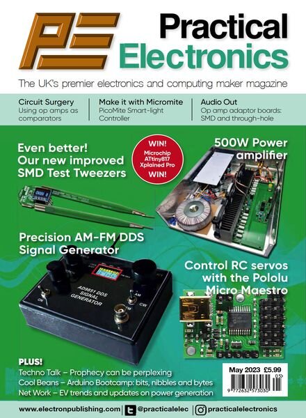 Practical Electronics – May 2023 Cover
