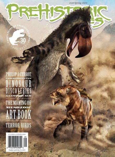 Prehistoric Times – March 2023 Cover