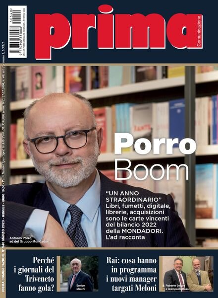 Prima Comunicazione – Marzo 2023 Cover