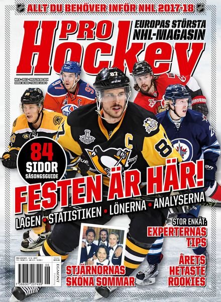 Pro Hockey – 26 september 2017 Cover