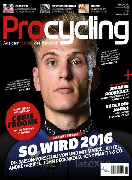 Procycling – Januar 2016 Cover