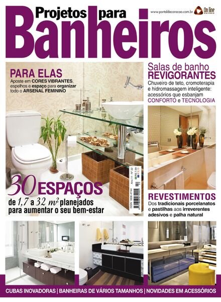 Projetos para Banheiros – 24 fevereiro 2023 Cover