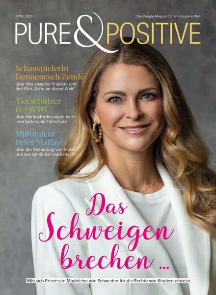 Pure & Positive – April 2023 Cover