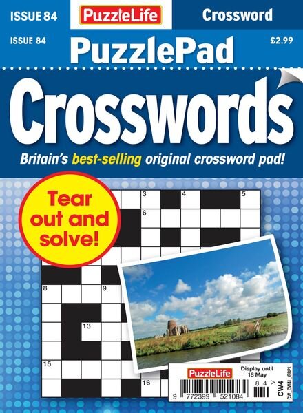PuzzleLife PuzzlePad Crosswords – 20 April 2023 Cover