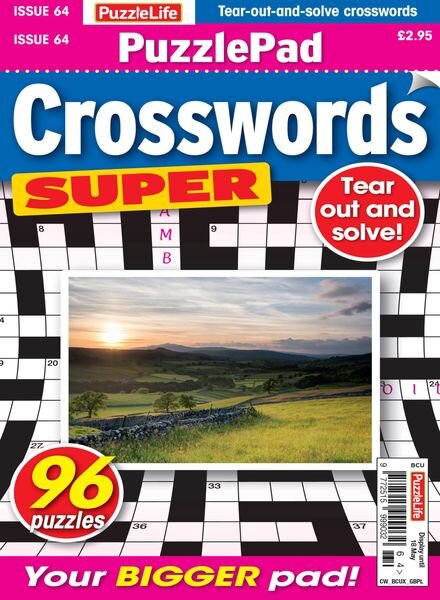 PuzzleLife PuzzlePad Crosswords Super – 20 April 2023 Cover