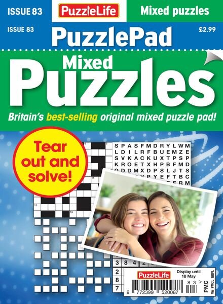 PuzzleLife PuzzlePad Puzzles – 20 April 2023 Cover