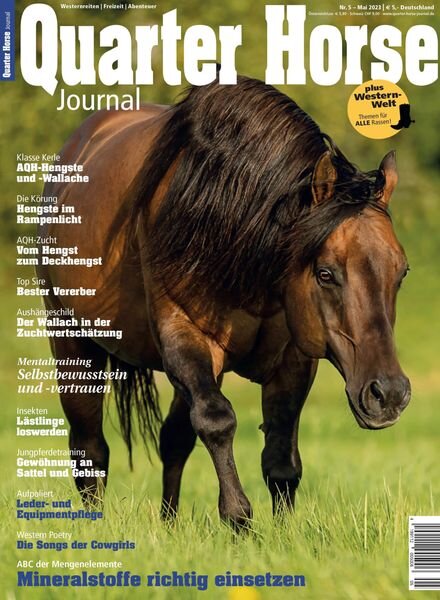 Quarter Horse Journal – 18 April 2023 Cover