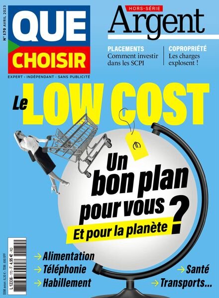 Que Choisir Argent – Avril 2023 Cover