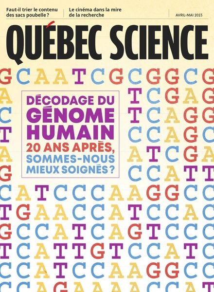 Quebec Science – Avril-Mai 2023 Cover