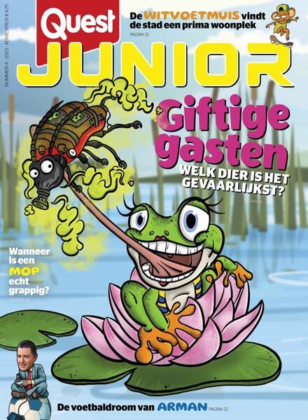Quest Junior – april 2023 Cover