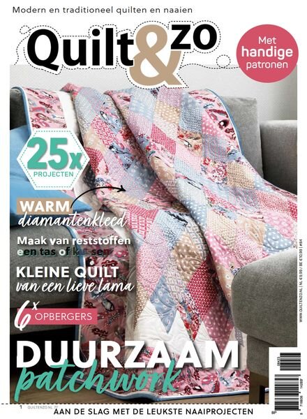 Quilt & Zo – april 2023 Cover