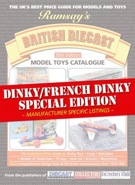 Ramsay’s British Diecast Catalogue – 14 April 2023 Cover