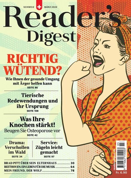 Reader’s Digest Schweiz – 24 Februar 2020 Cover