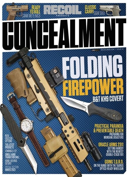 RECOIL Presents Concealment – April 2023 Cover