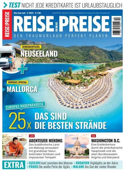 REISE & PREISE – April 2023 Cover