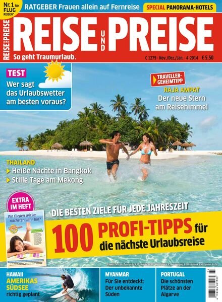REISE & PREISE – Oktober 2014 Cover