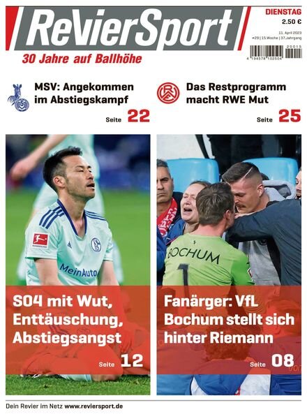 RevierSport – 11 April 2023 Cover