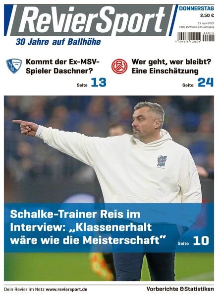 RevierSport – 13 April 2023 Cover