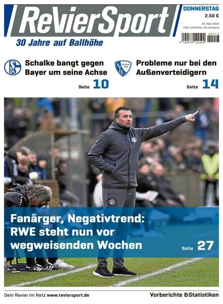 RevierSport – 30 Marz 2023 Cover
