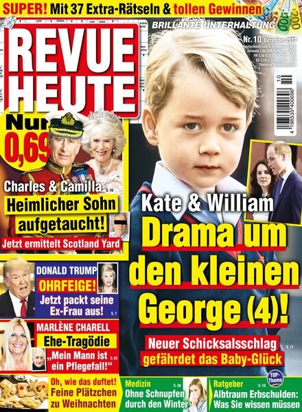 Revue Heute – 15 November 2017 Cover