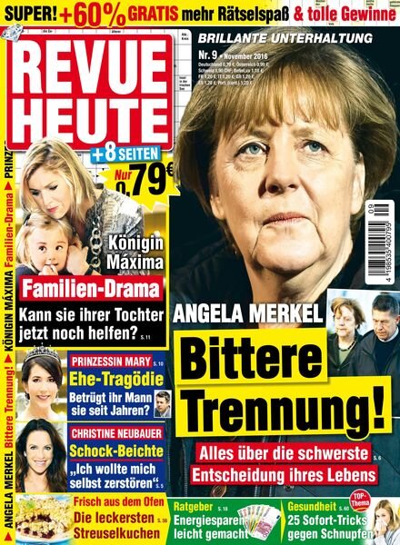 Revue Heute – Oktober 2016 Cover