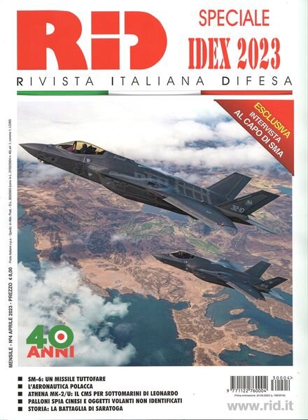 Rivista Italiana Difesa – Aprile 2023 Cover