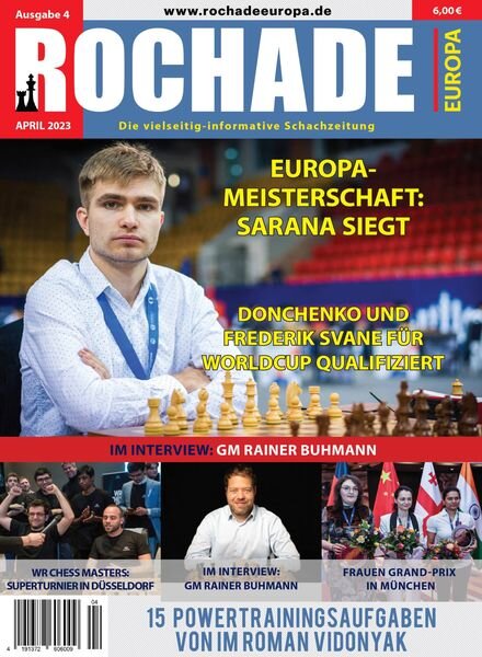Rochade Europa – 31 Marz 2023 Cover