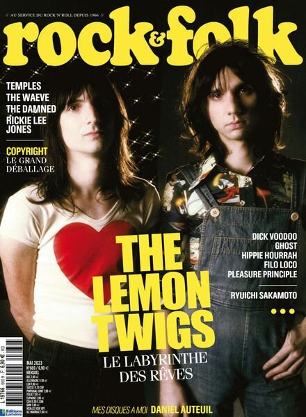 Rock & Folk – Mai 2023 Cover