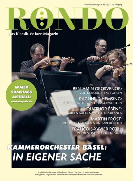 Rondo Magazin – Nr 2 2023 Cover