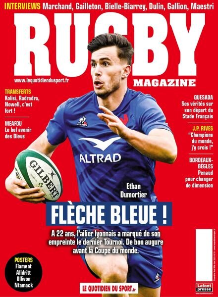 Rugby magazine – 01 mars 2023 Cover