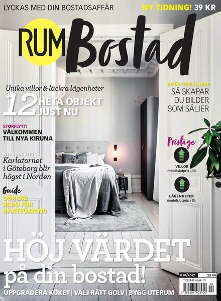 RUM BOSTAD Inga nya utgavor – 27 april 2017 Cover