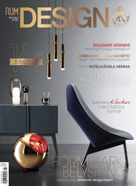 Rum Design – oktober 2015 Cover