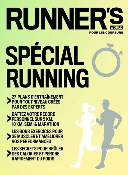 Runner’s World Pour Les Coureurs – avril 2023 Cover