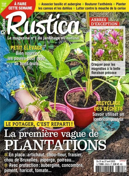 Rustica – 21 avril 2023 Cover