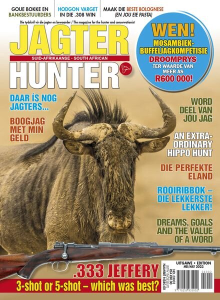 SA Hunter-Jagter – May 2023 Cover