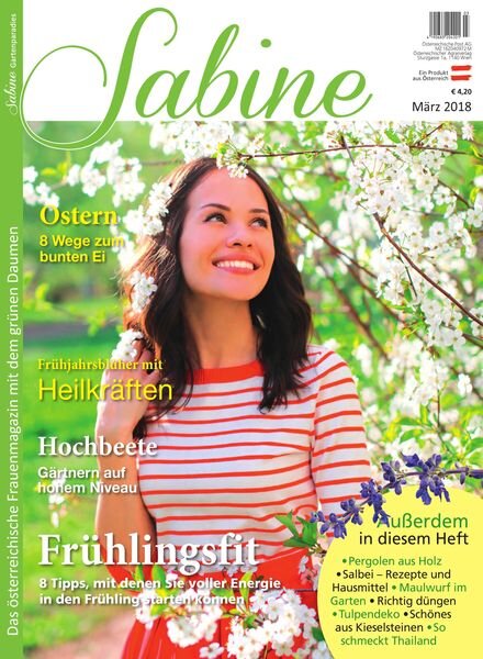 SABINE-Magazin – 01 Marz 2018 Cover
