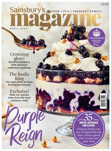 Sainsbury’s Magazine – April 2023 Cover