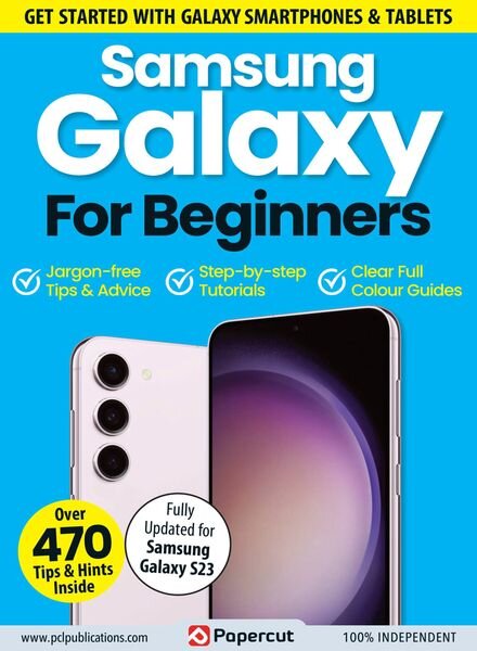 Samsung Galaxy For Beginners – April 2023 Cover