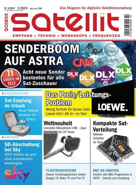 Satellit – April 2023 Cover
